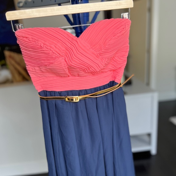 Jodi Kristopher Strapless Sweetheart Neckline Dress - Picture 3 of 12